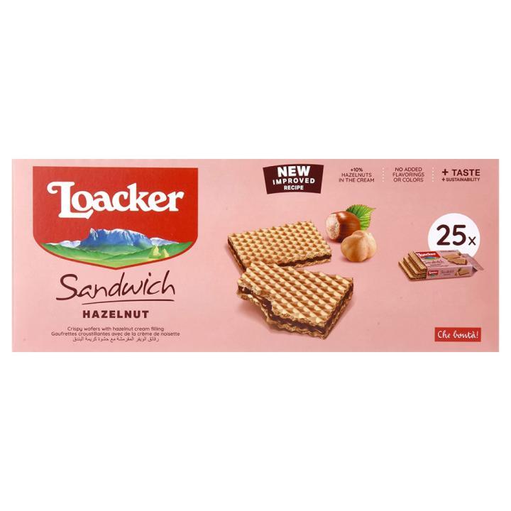 LOACKER SANDWICH HAZELNUT 
